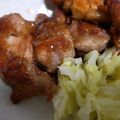 くむちん's cooksnap of when they made 鶏としめじのジンジャーステーキ★.