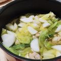＊＊＊＊み＊＊＊＊'s cooksnap of when they made 【少し】鶏肉春キャベツサッと煮【中華風】.