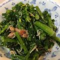 ちゃこ1978's cooksnap of when they made 菜の花和え❁梅しらす胡麻昆布.
