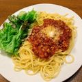 ひろぴの14's cooksnap of when they made ミートソース.