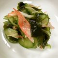 Fatty23's cooksnap of when they made きゅうりとわかめとカニカマの酢の物.