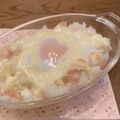 レインボーライス's cooksnap of when they made 超簡単！ベーコンエッグの簡単ドリア.