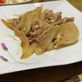 ゆいランラン's cooksnap of when they made 豚こま切れ肉と新玉ねぎの粒マスタード炒め.