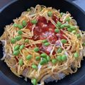 aiko୨୧'s cooksnap of when they made 春野菜の親子ちらし.