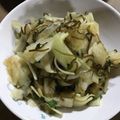 ビキナーもんちゃん's cooksnap of when they made 大根の大葉・塩昆布和え.