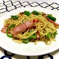 お料理ニャロメ's cooksnap of when they made 市販のソースで簡単ペペロンチーノ焼きそば.