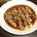 クロ８５'s cooksnap of when they made さけるチーズの豚巻き☆.