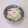 紅藍カフェ＊'s cooksnap of when they made お弁当に！大根の甘酢漬❀.