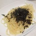 きらり流れ星's cooksnap of when they made 梅肉ときのこの蒸しパスタ.