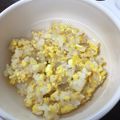 クック0LKDWM☆'s cooksnap of when they made ♡納豆チャーハン♡1歳離乳食.