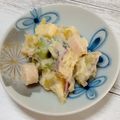はりゅみ's cooksnap of when they made チーズ好きはたまらない！さつまいもサラダ.