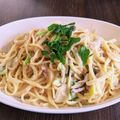 o☆shino's cooksnap of when they made フライパンひとつで☆クリームパスタ.