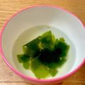 yuka119's cooksnap of when they made 即席～☆彡　ワカメスープ.