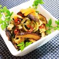 辰夫女子's cooksnap of when they made しいたけ入り♪切り干し大根の煮物.