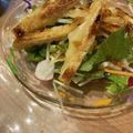 ♪りくママ♪'s cooksnap of when they made お揚げと水菜のサラダ。.