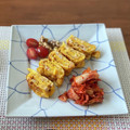 ちゃぴ♥'s cooksnap of when they made とろ～り✿ハムマヨ卵焼き.