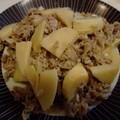 わたるんママ's cooksnap of when they made 醤油と酒だけ☆豚肉とたけのこの炒め煮.
