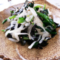 ♡こもれび♡'s cooksnap of when they made ほうれん草と新玉ねぎ・海苔のナムル.