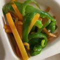 サトコン105☆'s cooksnap of when they made にんにく風味　ピーマンと人参のきんぴら.