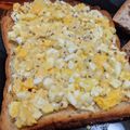 しらたまこむぎ's cooksnap of when they made 10分で卵サンドイッチ！お手軽朝食！.