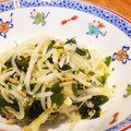 金魚のひらり's cooksnap of when they made もやしとわかめのシャキシャキ！ナムル☆.