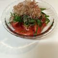 モカリーヌ's cooksnap of when they made トマト★大葉★鰹節 (白だし).