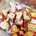 湘南すず's cooksnap of when they made 混ぜてかけて冷やすだけ！タコカルパッチョ.
