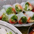 あちゃママ♡'s cooksnap of when they made スモークサーモンの簡単生春巻き.