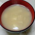 ほか弁ママ's cooksnap of when they made えのきと豆腐の味噌汁.