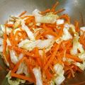 由芽15's cooksnap of when they made 箸休め！常備菜！白菜と人参の甘酢漬け☆.