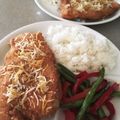 ame-ikuru's cooksnap of when they made 簡単柔らか☆鶏むね肉のチキンカツ.