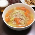 居酒屋まるみ's cooksnap of when they made キャベツとシーチキンのスープ煮.
