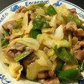 美結友's cooksnap of when they made 豚肉とキャベツとピーマンのオイマヨ炒め.