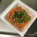 四児のハハ's cooksnap of when they made おひとりさまの納豆に豆板醤.