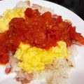 ボニーの台所's cooksnap of when they made ✿ガーリック風味の簡単オムライス✿.