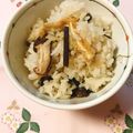 yesmama's cooksnap of when they made 山菜♧わらびの炊き込みご飯♪.