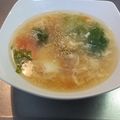 さつまいも♥️'s cooksnap of when they made 手抜きレタスープ.