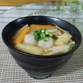 Yukiまむ's cooksnap of when they made 温まる～(*^^*)根菜たっぷり味噌汁♪.