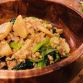 わか★'s cooksnap of when they made なすとたけのこの麻婆風肉味噌炒め.