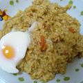こうchanmama's cooksnap of when they made 残りのカレーを・・・.
