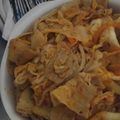 もりのりころ's cooksnap of when they made 簡単豚キムチ.