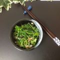 ハント☆'s cooksnap of when they made 三つ葉のナムル♪韓国海苔をかけて.