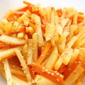 お塩と砂糖's cooksnap of when they made じゃがいものきんぴら.