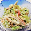 miniまむ♡'s cooksnap of when they made キャベツとちくわのごまマヨサラダ.