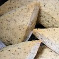 キャラメグ♪'s cooksnap of when they made レーズンくるみのクッキー的スコーン.