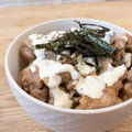 mikko6's cooksnap of when they made オッサンの竜田揚げ風マヨガリ豚丼.