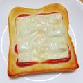 ＊なぁ＊'s cooksnap of when they made 忙しい朝に！ケチャップ＆チーズトースト☆.