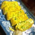 プロコフィエフ's cooksnap of when they made 彩りねぎ入りだし巻き卵・だし香る卵焼き♪.