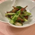 momoetsu's cooksnap of when they made ホタルイカとウドの木の芽味噌和え‐板前流.