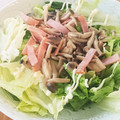 かなりんココりん's cooksnap of when they made キノコとソーセージの簡単温マヨサラダ.